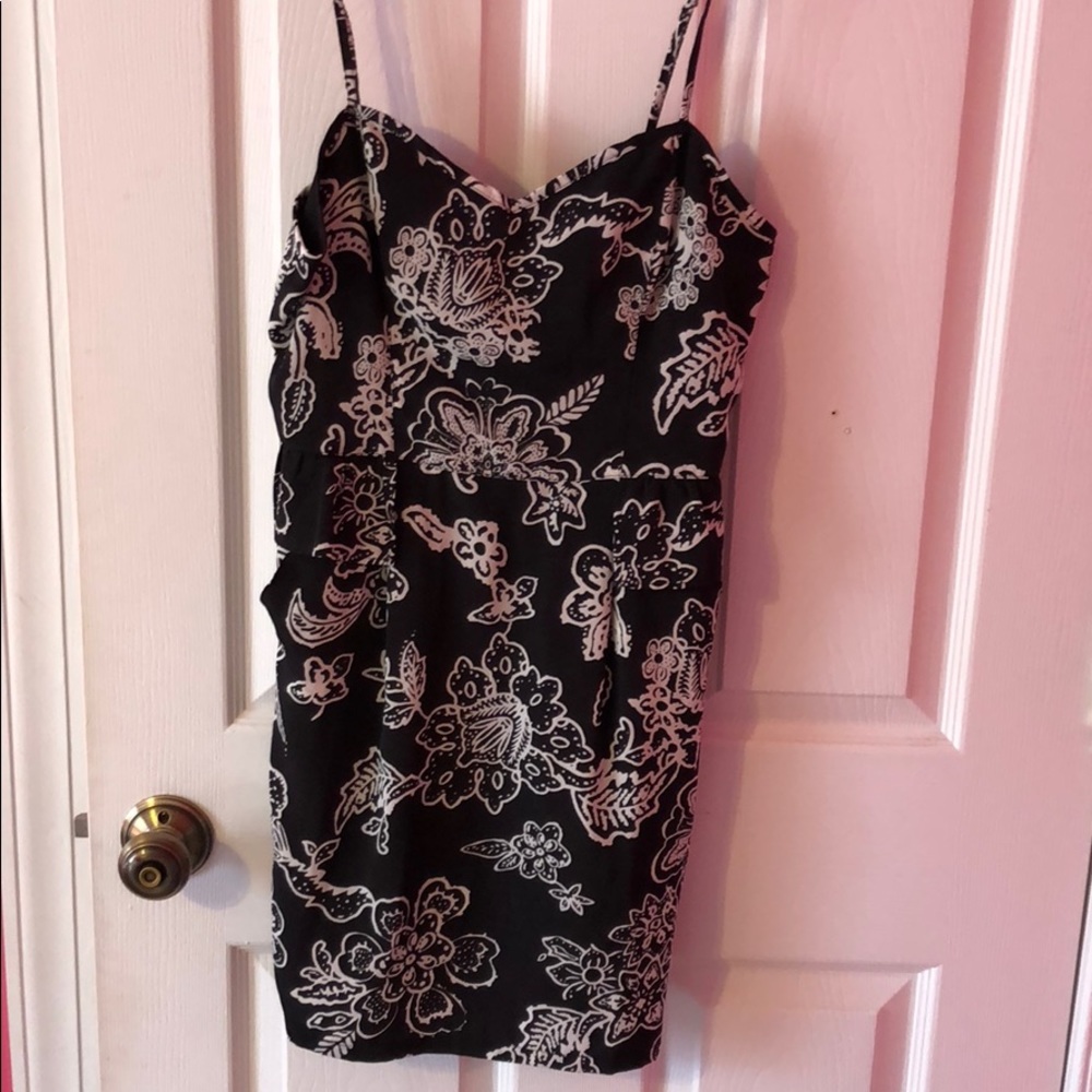 Black American eagle dress